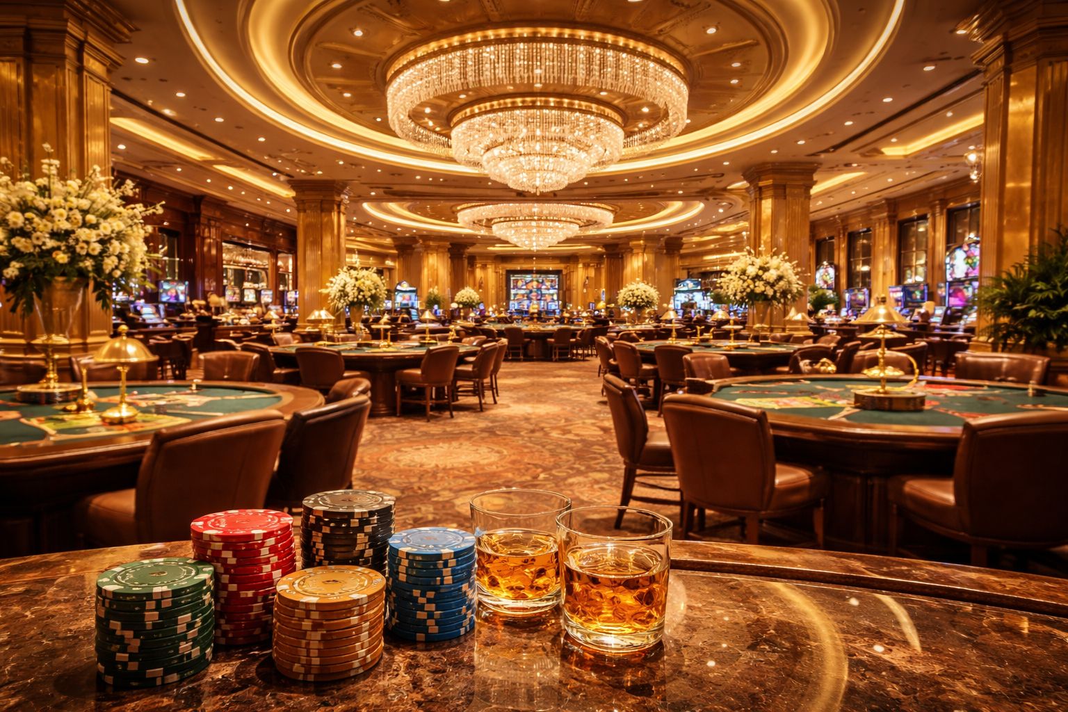 A Simple Casino Lobby That Helps You Settle In Quickly