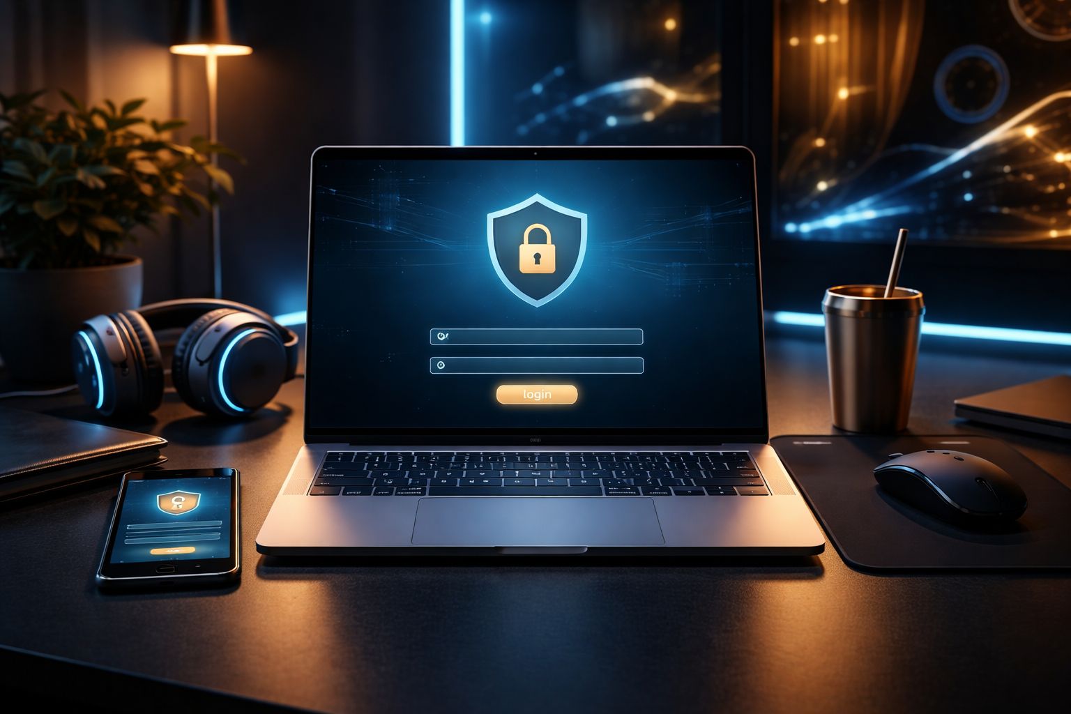 ON68: ogin: Safe Account Access · Simple Recovery Options